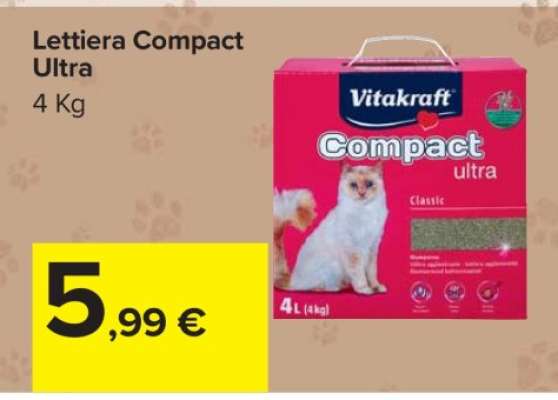 Lettiera Compact Ultra