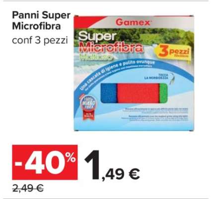 Panni Super Microfibra