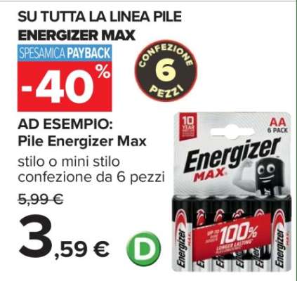 Pile Energizer Max
