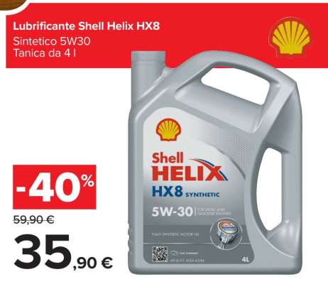 Lubrificante Shell Helix HX8