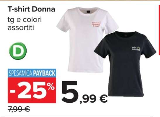 T-SHIRT DONNA