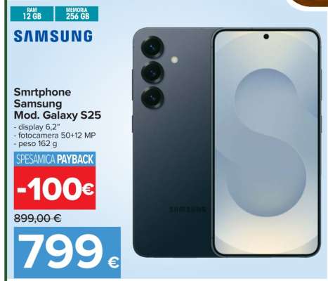 Smrtphone Samsung Mod. Galaxy S25