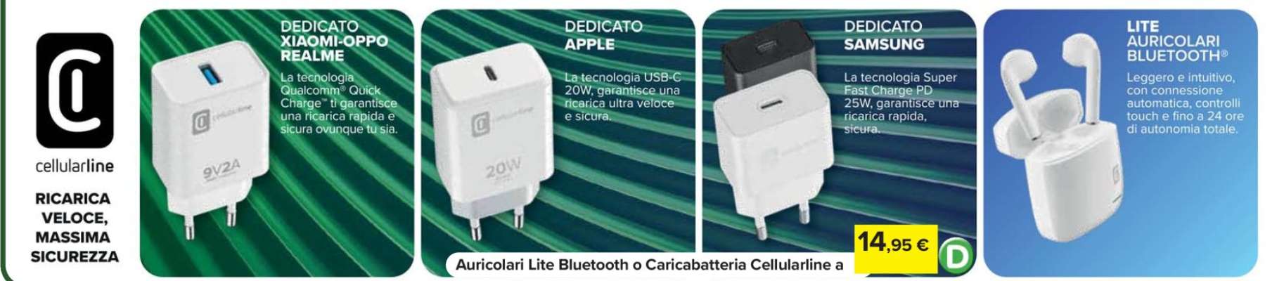Lite Auricolari Bluetooth