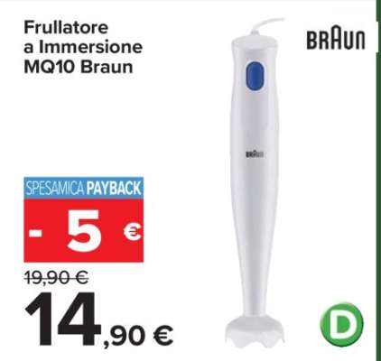 Frullatore a Immersione MQ10 Braun