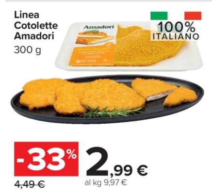 Linea Cotolette Amadori