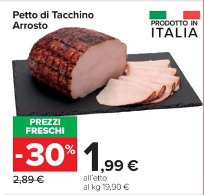 PETTO DI TACCHINO ARROSTO