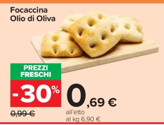 Focaccina Olio di Oliva