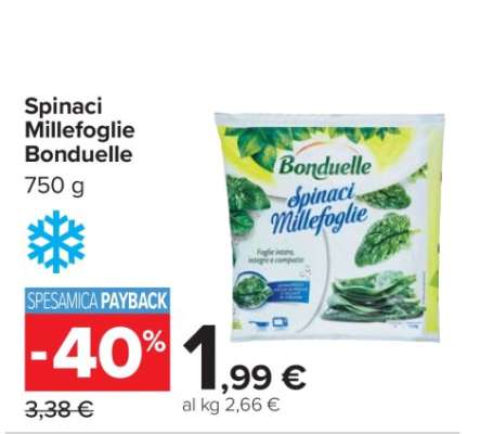 Spinaci Millefoglie Bonduelle