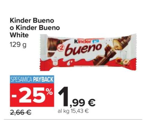Kinder Bueno o Kinder Bueno White