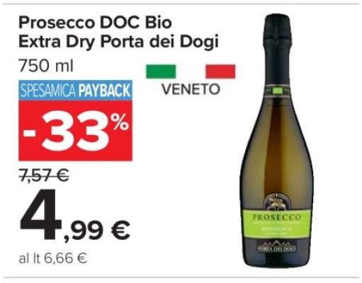 Prosecco DOC Bio Extra Dry Porta dei Dogi