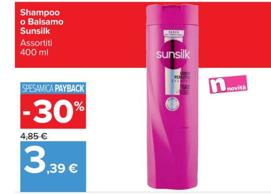 Shampoo o Balsamo Sunsilk