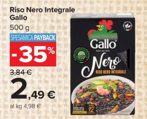 Riso Nero Integrale Gallo