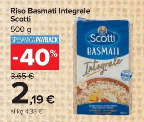 Riso Basmati Integrale Scotti