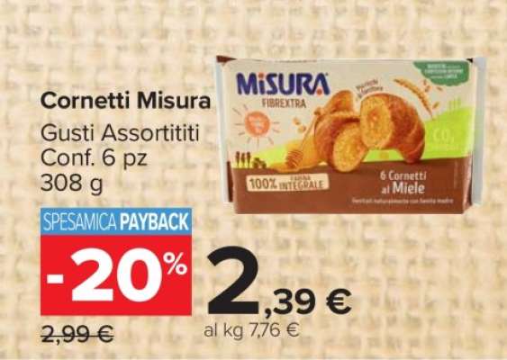 Cornetti Misura