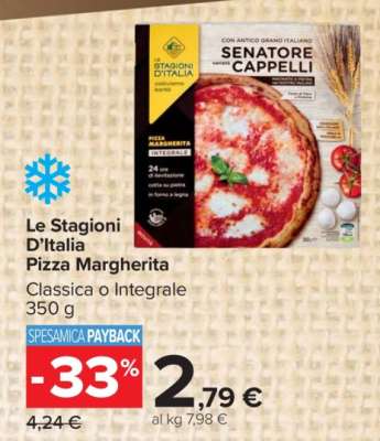Le Stagioni D’Italia Pizza Margherita
