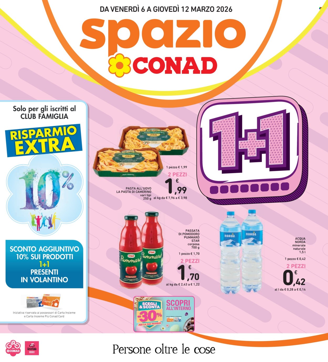 Volantino Spazio Conad - 6/3/2026 - 12/3/2026. Pagina 1