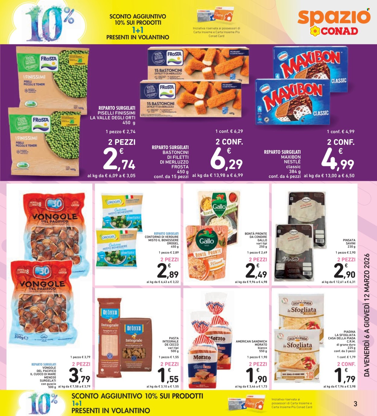 Volantino Spazio Conad - 6/3/2026 - 12/3/2026. Pagina 3