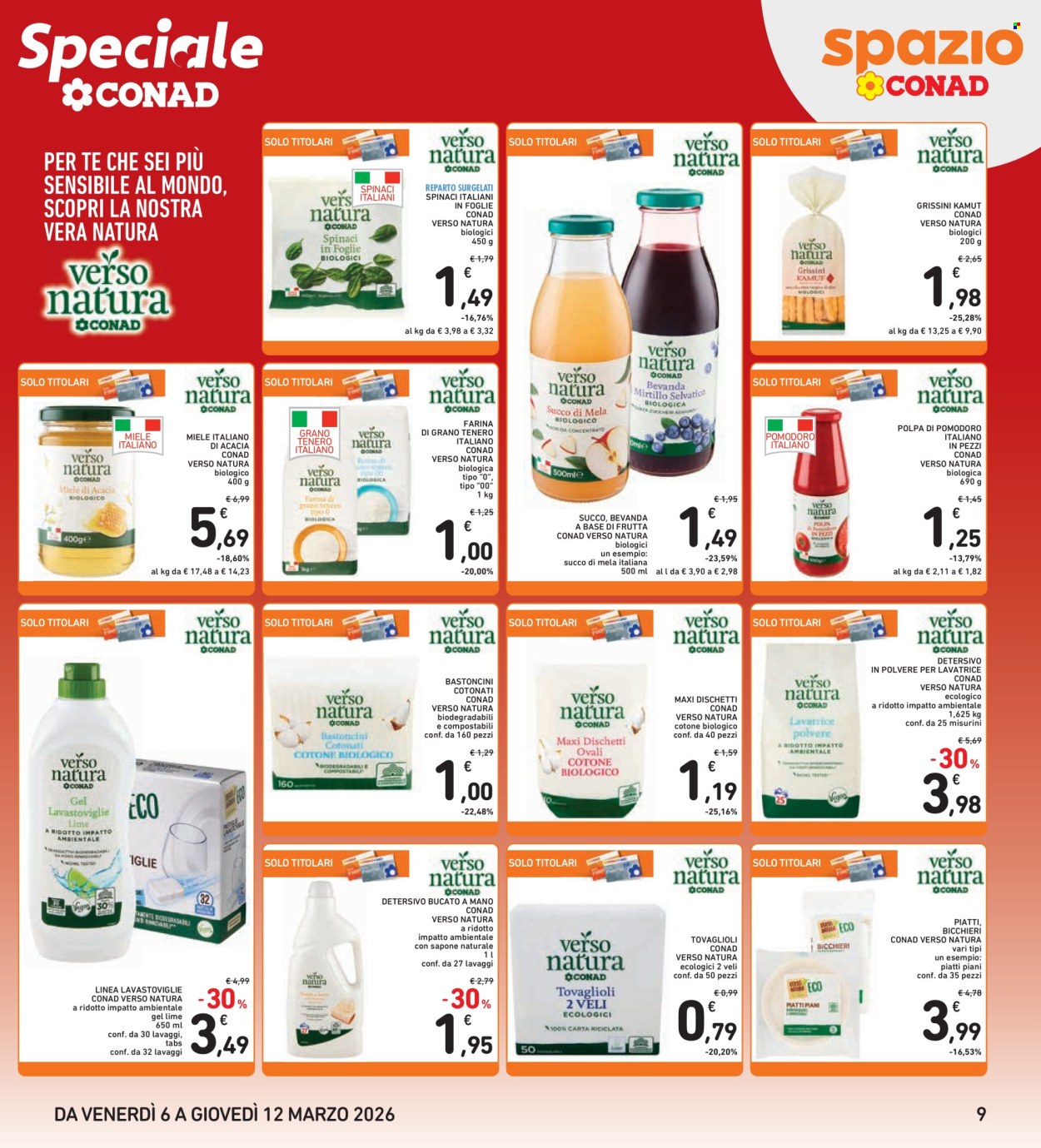 Volantino Spazio Conad - 6/3/2026 - 12/3/2026. Pagina 9