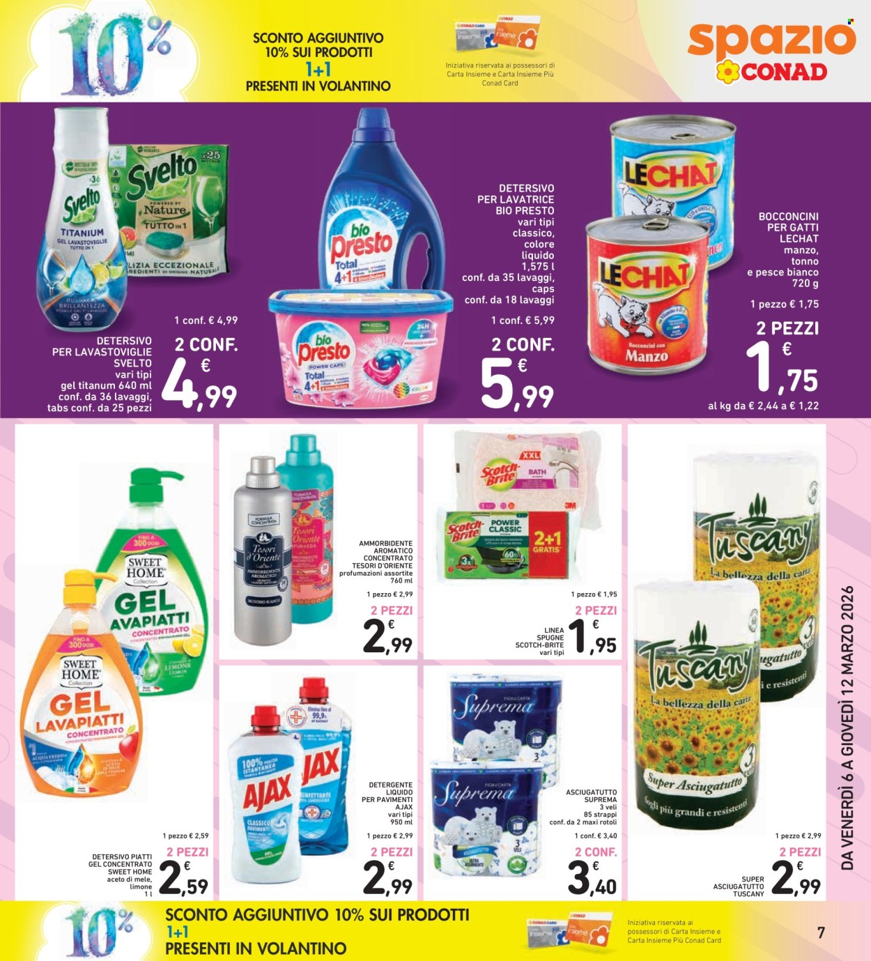 Volantino Spazio Conad - 6/3/2026 - 12/3/2026. Pagina 7