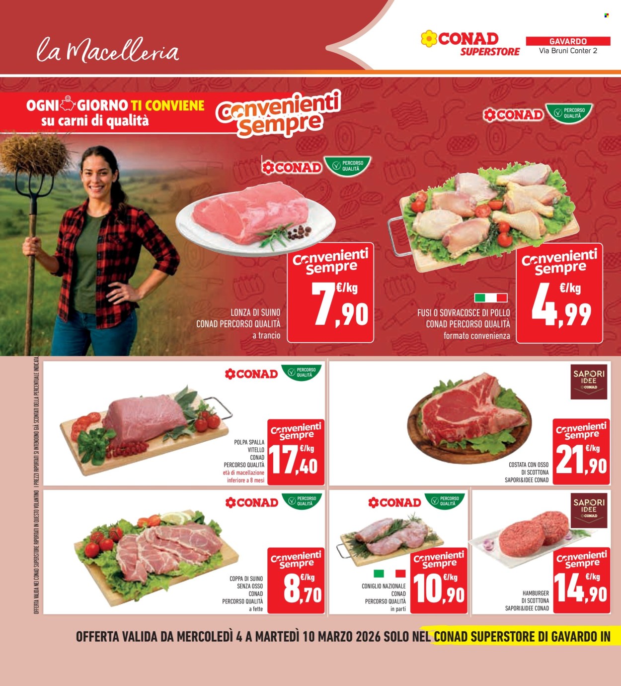 Volantino Conad - 4/3/2026 - 10/3/2026. Pagina 22