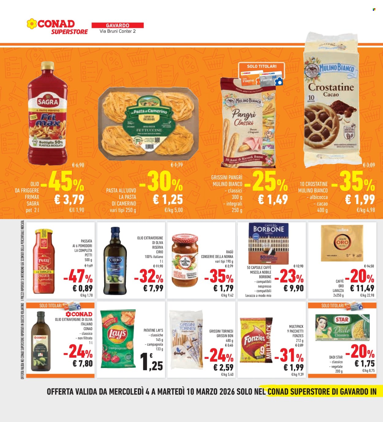 Volantino Conad - 4/3/2026 - 10/3/2026. Pagina 32