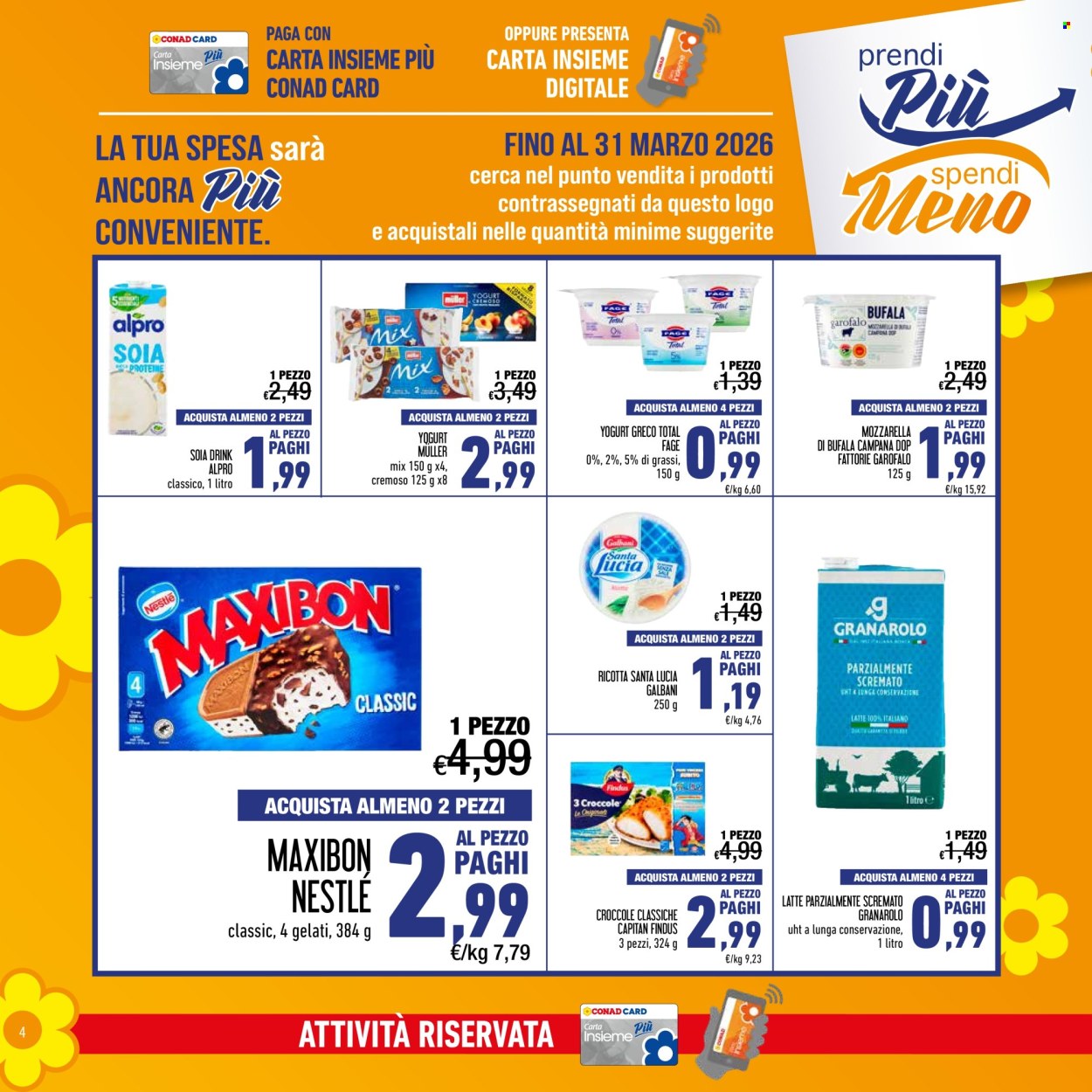 Volantino Spesa Facile Conad - 1/3/2026 - 31/3/2026. Pagina 4