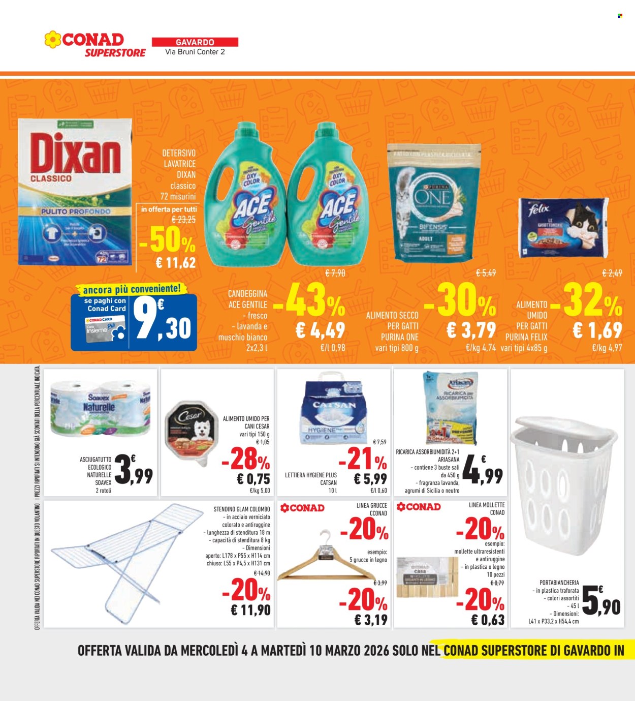 Volantino Conad - 4/3/2026 - 10/3/2026. Pagina 38