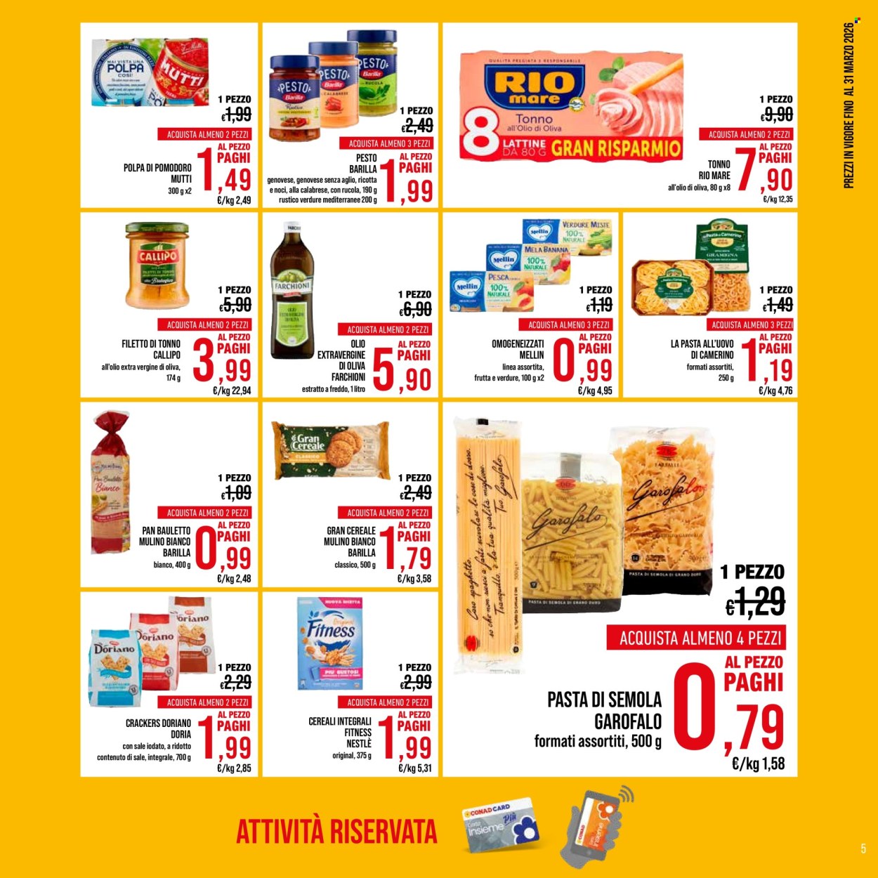 Volantino Spesa Facile Conad - 1/3/2026 - 31/3/2026. Pagina 5
