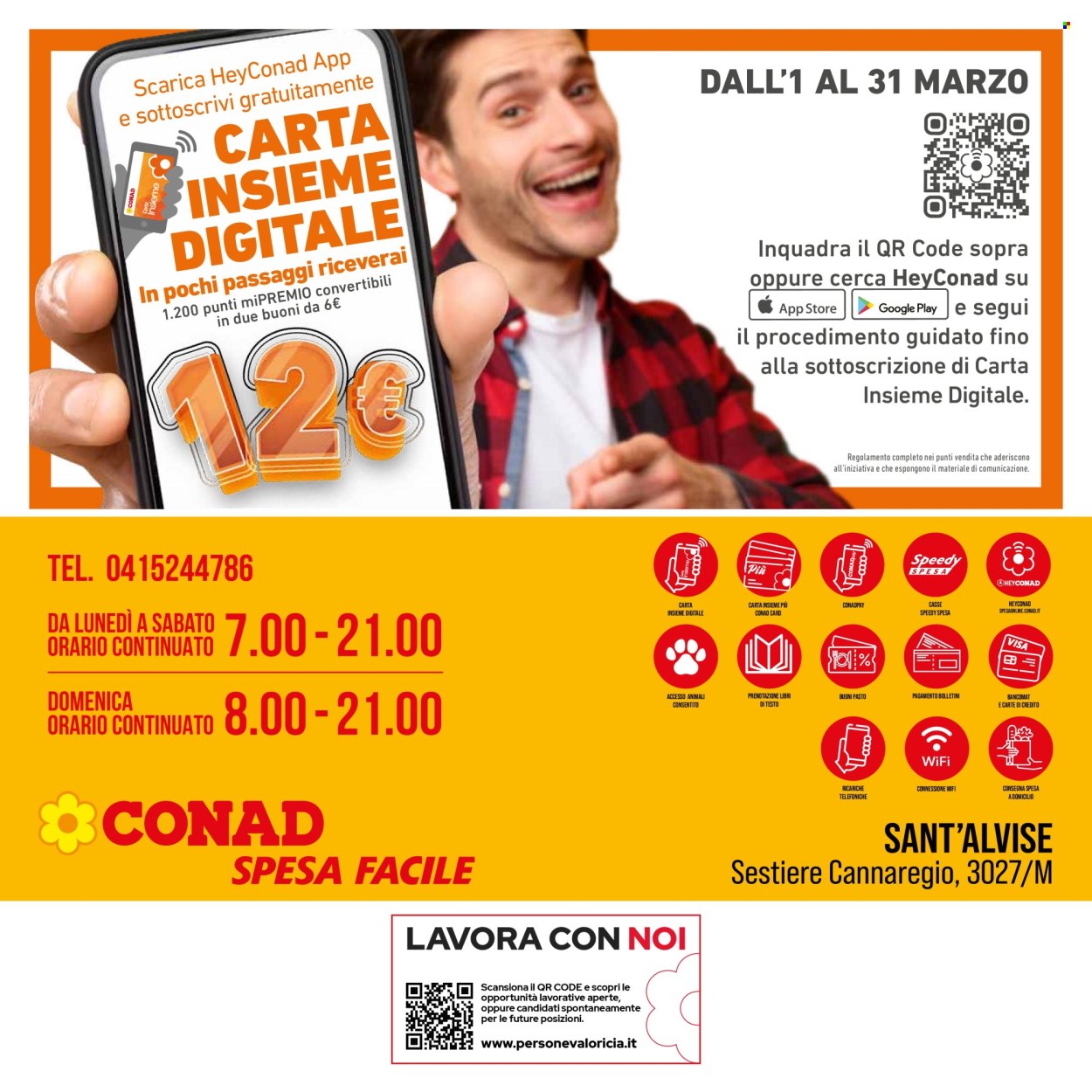 Volantino Spesa Facile Conad - 1/3/2026 - 31/3/2026. Pagina 4