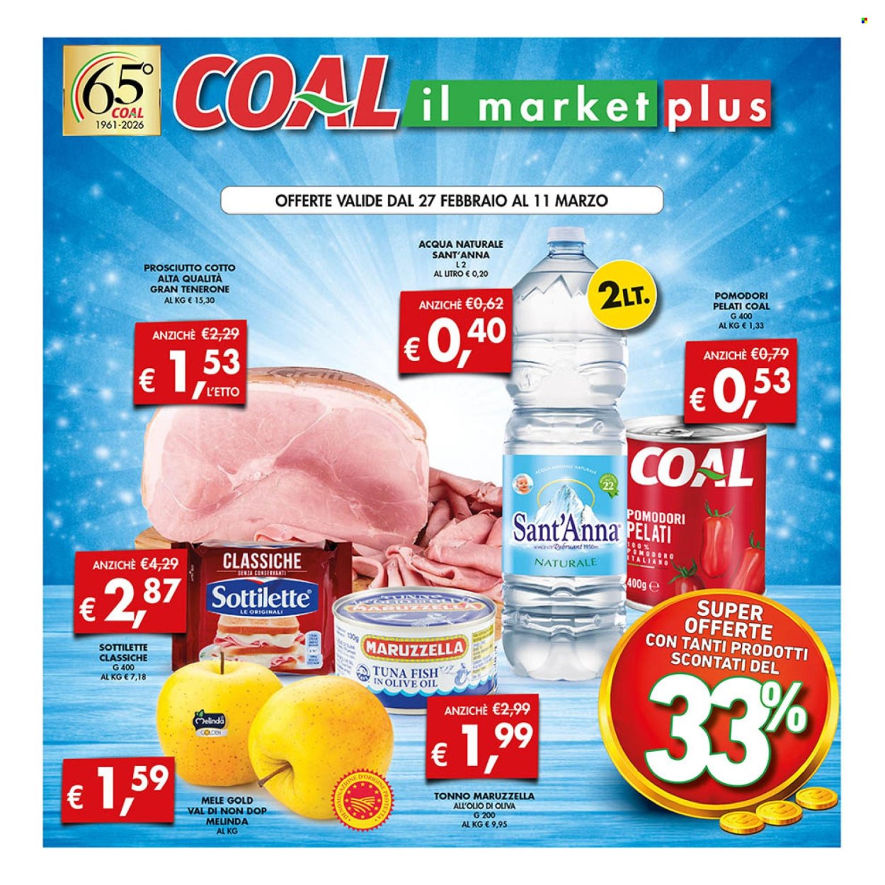 Volantino COAL - 27/2/2026 - 11/3/2026. Pagina 1