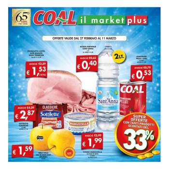 Volantino COAL - 27/2/2026 - 11/3/2026.