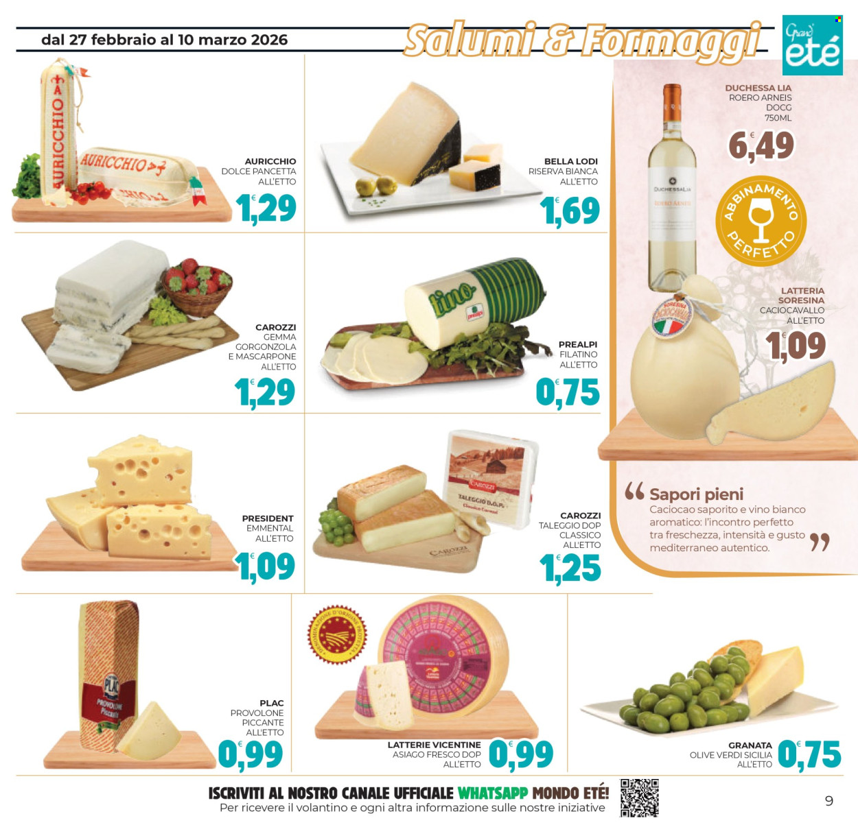 Volantino Eté - 27/2/2026 - 10/3/2026. Pagina 9