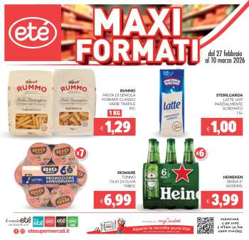 Volantino Eté - 27/2/2026 - 10/3/2026.