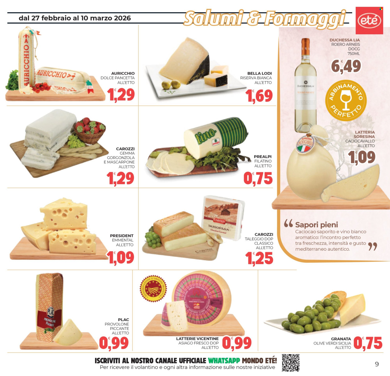 Volantino Eté - 27/2/2026 - 10/3/2026. Pagina 9