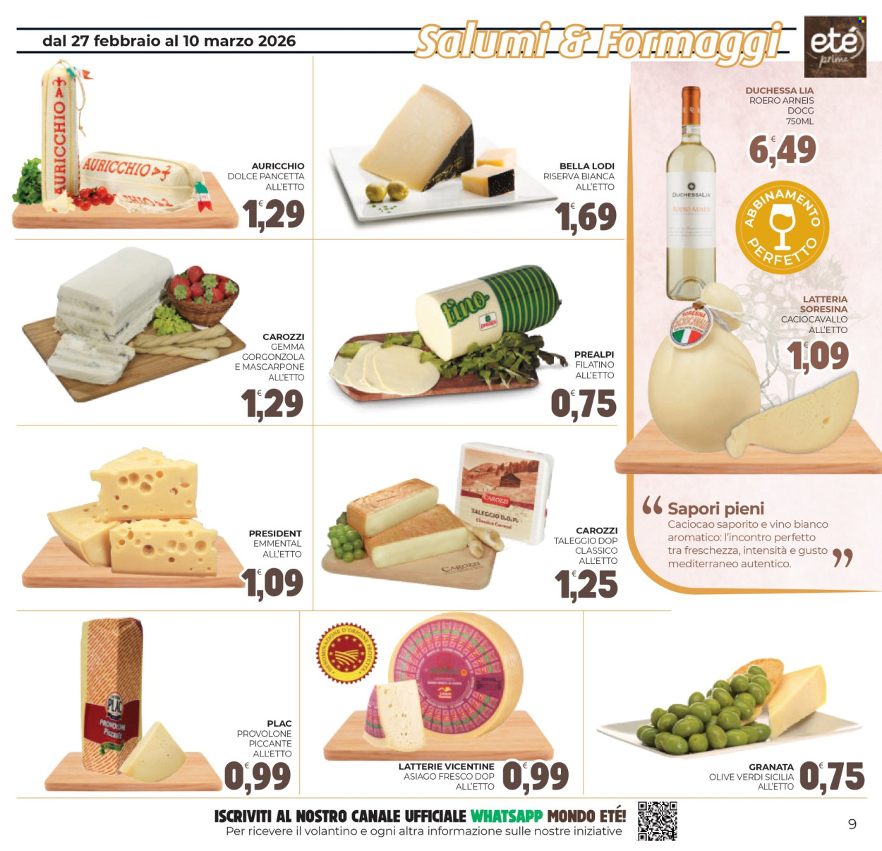 Volantino Eté - 27/2/2026 - 10/3/2026. Pagina 9