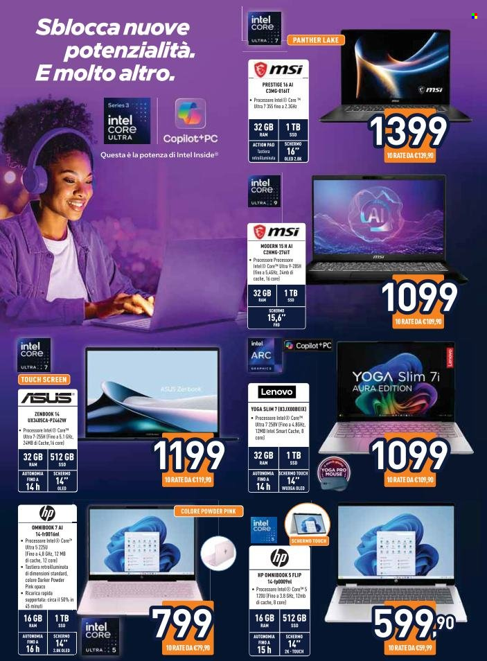 Volantino Unieuro - 27/2/2026 - 19/3/2026. Pagina 22