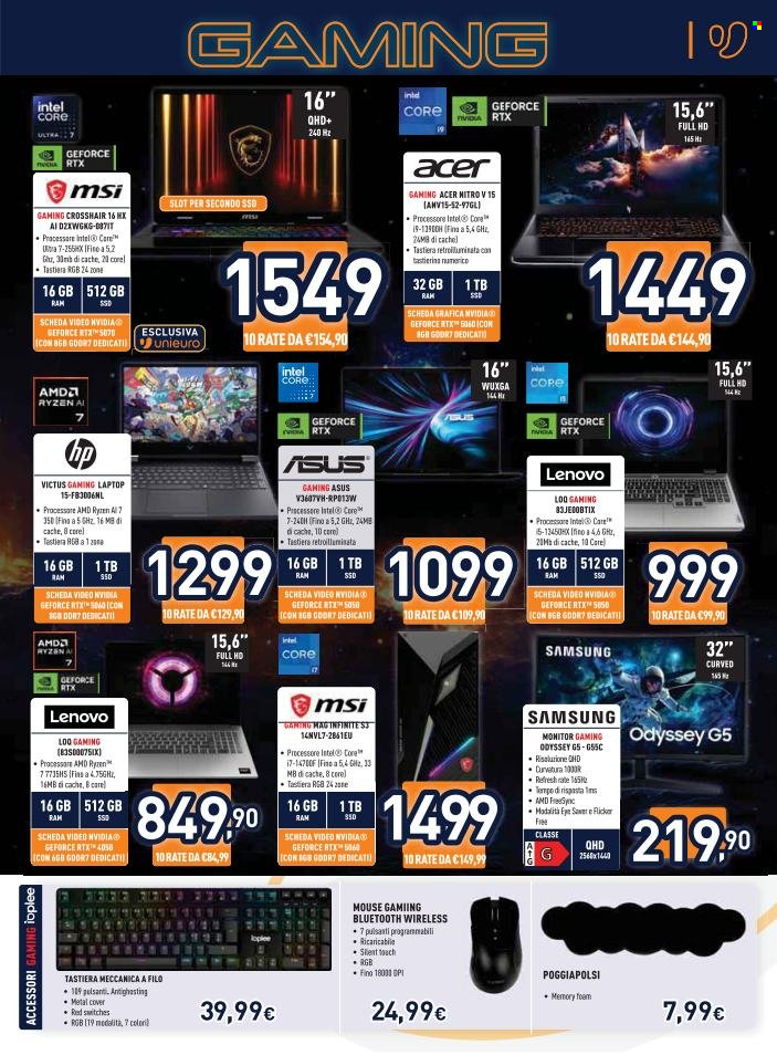 Volantino Unieuro - 27/2/2026 - 19/3/2026. Pagina 25