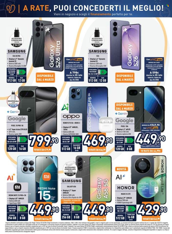 Volantino Unieuro - 27/2/2026 - 19/3/2026. Pagina 28