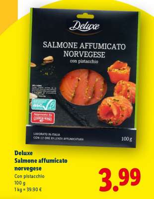 Deluxe Salmone affumicato norvegese