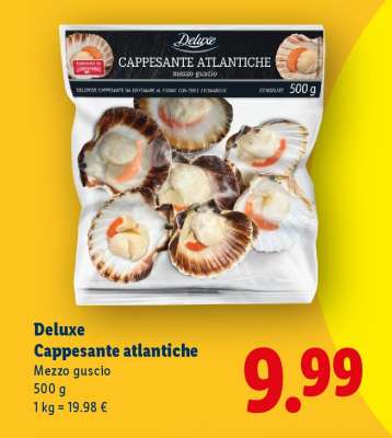 Deluxe Cappesante atlantiche