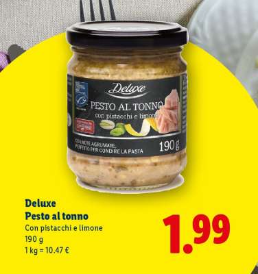 Deluxe Pesto al tonno