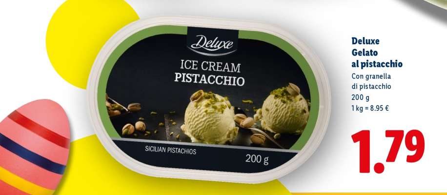 Deluxe Gelato al pistacchio