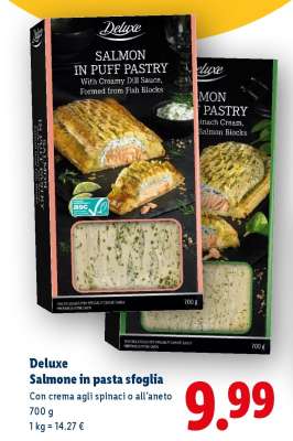 Deluxe Salmone in pasta sfoglia