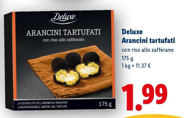Deluxe Arancini tartufati
