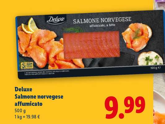 Deluxe Salmone norvegese affumicato