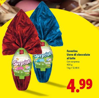 Favorina Uovo di cioccolato al latte