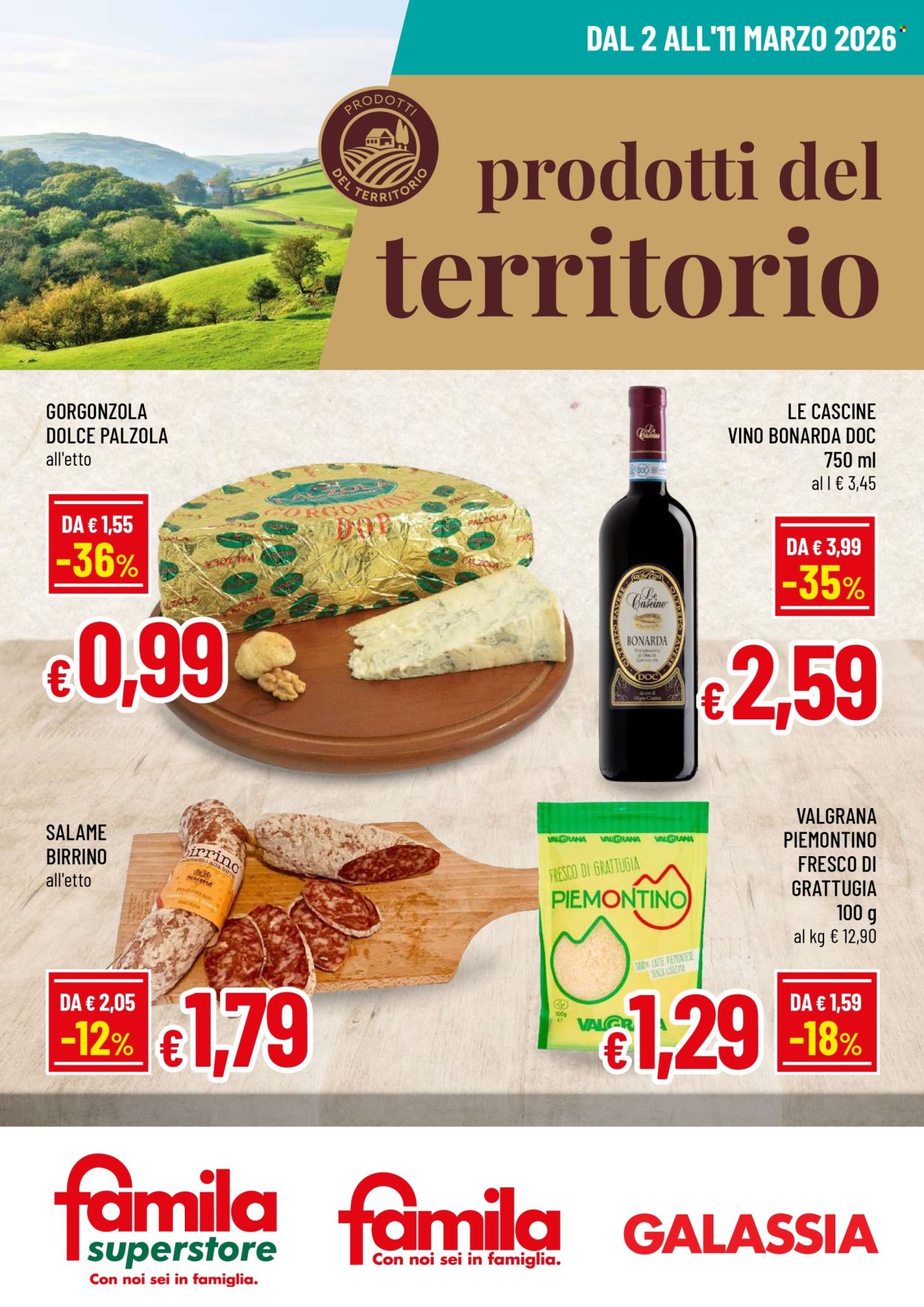Volantino Famila - 2/3/2026 - 11/3/2026. Pagina 1