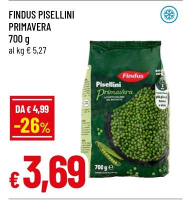 Findus Pisellini Primavera