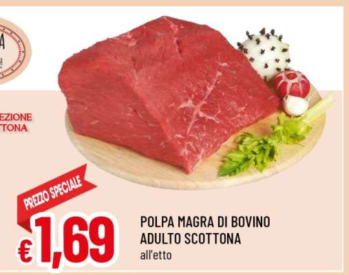 POLPA MAGRA DI BOVINO ADULTO SCOTTONA