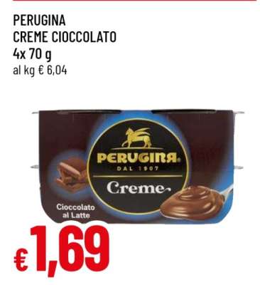 PERUGINA CREME CIOCCOLATO